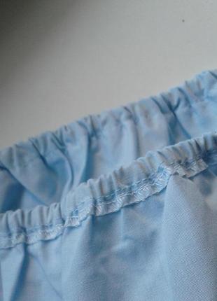 Голубая нижняя юбка, подъюбник англия2 фото