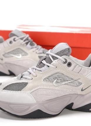 Кросівки nike m2k tekno grey5 фото