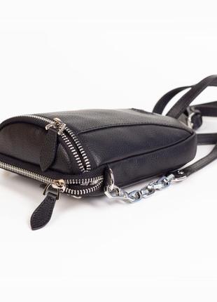 Женская кожаная сумка кросс-боди karya6 фото