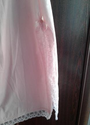 Розовая нижняя юбка, подъюбник англия4 фото
