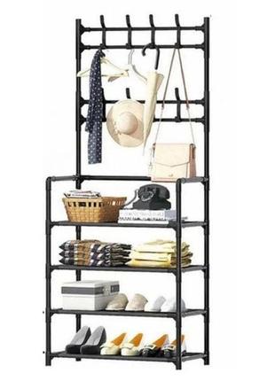 Вішалка для одягу new simple floor cloches rack 6029.5154 yh6605-60-42 фото