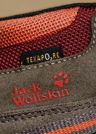 Фирменные яркие комбинированные ботинки jack wolfskin texapore германия 35 р.2 фото