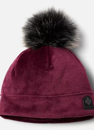 Женская шапка columbia sportswear fire side plush beanie l/xl