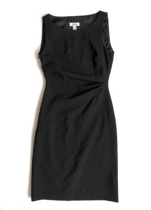 Классическое черное платье moschino