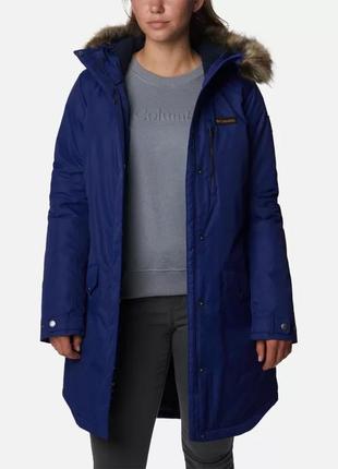 Длинная куртка женская columbia sportswear suttle mountain long insulated jacket8 фото