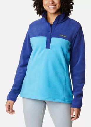 Пуловер женский флисовый columbia sportswear benton springs 1/2 snap fleece кофта