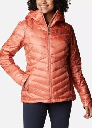 Жіноча куртка з капюшоном columbia sportswear joy peak omni-heat infinity insulated