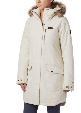 Довга куртка жіноча columbia sportswear suttle mountain long insulated jacket