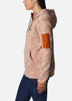Женский свитер columbia sportswear weather fleece худи с флисом3 фото
