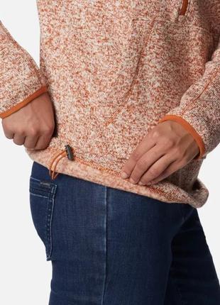 Женский свитер columbia sportswear weather fleece худи с флисом5 фото