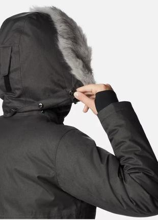 Женский длинный пуховик columbia sportswear apres arson winter long down jacket куртка9 фото