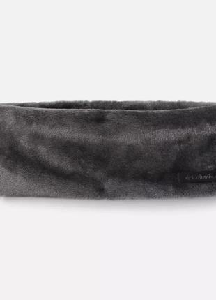 Женская плюшевая повязка на голову columbia sportswear fire side plush headband l/xl, акула