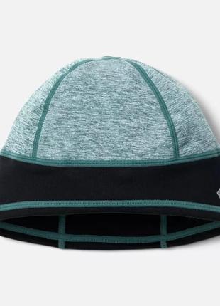 Мужская шапка columbia sportswear infinity trail omni-heat infinity beanie l/xl, металлический вереска, черный