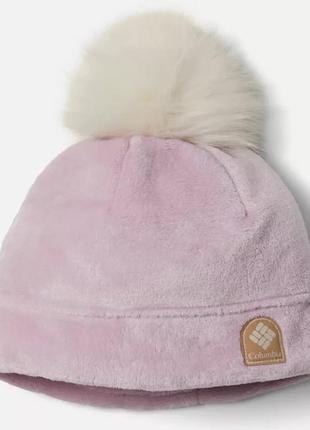 Плюшевая шапка columbia sportswear fire side plush beanie s/m, аура