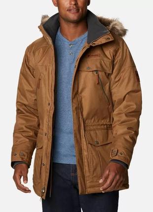 Чоловіча куртка columbia sportswear barlow pass 550 turbodown jacket пальто з капюшоном