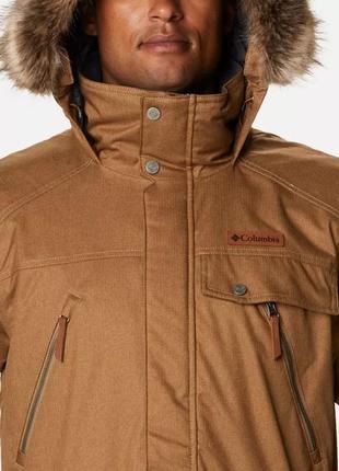 Мужская куртка columbia sportswear barlow pass 550 turbodown jacket пальто с капюшоном4 фото