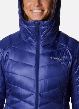 Женская куртка с капюшоном columbia sportswear joy peak omni-heat infinity insulated4 фото