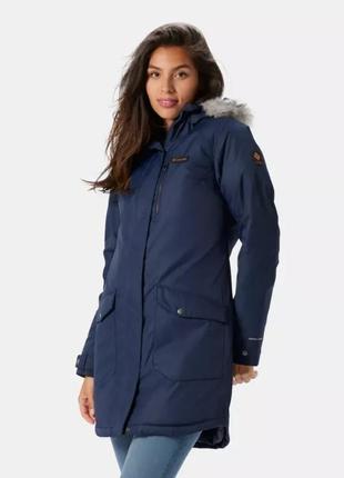 Длинная куртка женская columbia sportswear suttle mountain long insulated jacket1 фото