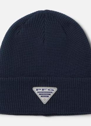 Мужская шапка columbia sportswear pfg beanie коллегиальный флот