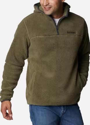 Мужской пуловер columbia sportswear rugged ridge iii sherpa pullover толстовка5 фото