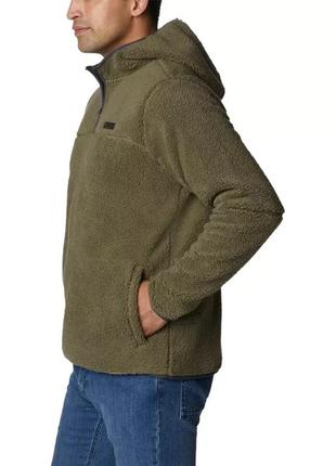 Мужской пуловер columbia sportswear rugged ridge iii sherpa pullover толстовка3 фото