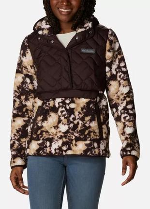 Пуловер женский columbia sportswear sweet view свитер флисовый с капюшоном