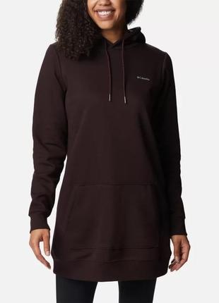 Женская длинная толстовка columbia sportswear rush valley long худи