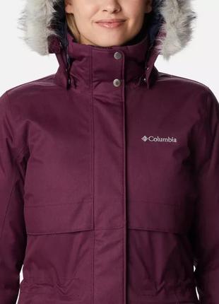 Женский длинный пуховик columbia sportswear apres arson winter long down jacket куртка4 фото