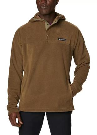 Мужская толстовка флисовая columbia sportswear steens mountain novelty half snap fleece hoodie