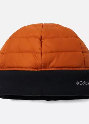 Шапка columbia sportswear powder lite beanie s/m, теплый медь, черный