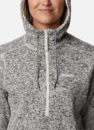 Женский свитер columbia sportswear weather fleece худи с флисом4 фото