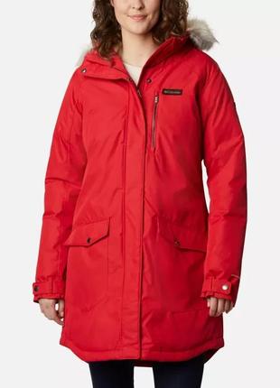 Длинная куртка женская columbia sportswear suttle mountain long insulated jacket1 фото