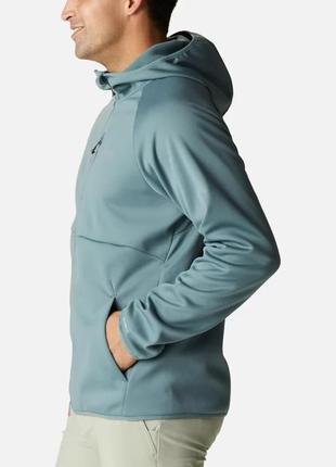 Мужская куртка с капюшоном columbia sportswear pfg terminal stretch softshell hooded jacket3 фото