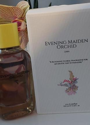 Zara evening maiden orchid edp 100 мл 3.4 fl. oz
