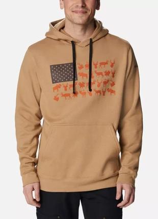 Мужская толстовка columbia sportswear phg game flag ii hoodie балахон