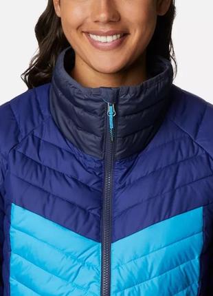 Женская куртка columbia sportswear powder lite ii full zip jacket на молнии4 фото