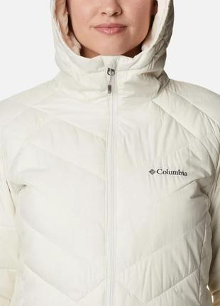 Женская длинная куртка columbia sportswear heavenly long hooded jacket4 фото