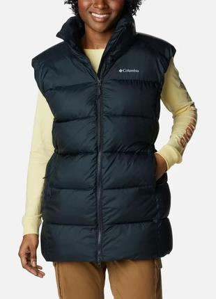 Жіноча жилетка columbia sportswear puffect mid vest безрукавка