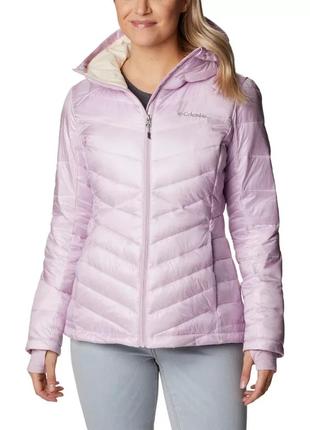 Женская куртка с капюшоном columbia sportswear joy peak omni-heat infinity insulated