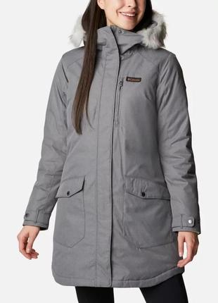 Довга куртка жіноча columbia sportswear suttle mountain long insulated jacket