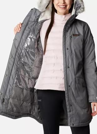 Длинная куртка женская columbia sportswear suttle mountain long insulated jacket5 фото