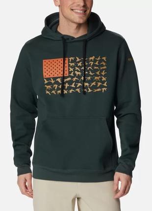 Мужская толстовка columbia sportswear phg game flag ii hoodie балахон