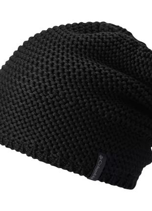 Шапка columbia sportswear Baumwolljersey cascade peak beanie черный