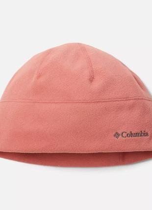 Шапка columbia sportswear trail shaker omni-heat fleece beanie s/m, темный коралл