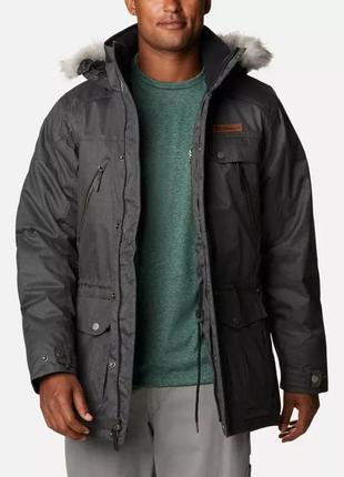 Чоловіча куртка columbia sportswear barlow pass 550 turbodown jacket пальто з капюшоном