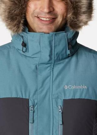 Чоловіча утеплена куртка columbia sportswear marquam peak fusion omni-heat infinity insulated parka парка4 фото