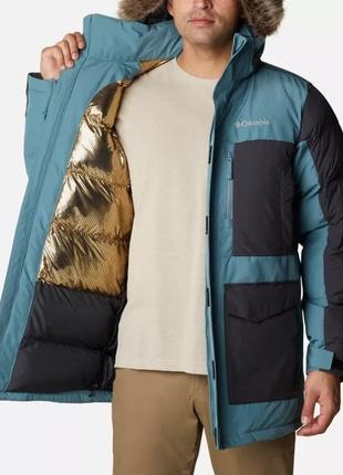 Чоловіча утеплена куртка columbia sportswear marquam peak fusion omni-heat infinity insulated parka парка5 фото