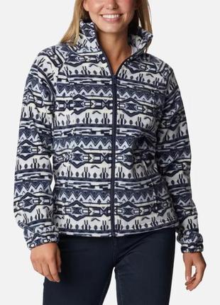 Жіноча куртка з флісом benton springs printed full zip fleece columbia sportswear