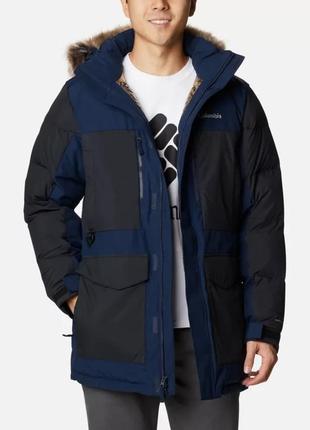 Мужская куртка утепленная columbia sportswear marquam peak fusion omni-heat infinity insulated parka парка