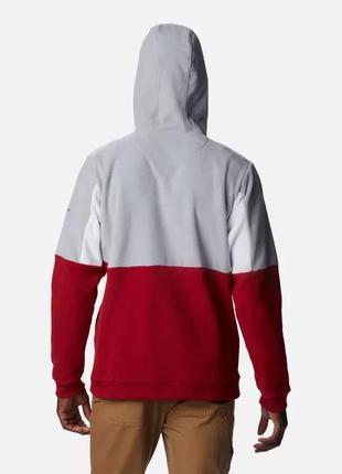 Мужская худи collegiate columbia lodge fleece hoodie - alabama толстовка2 фото